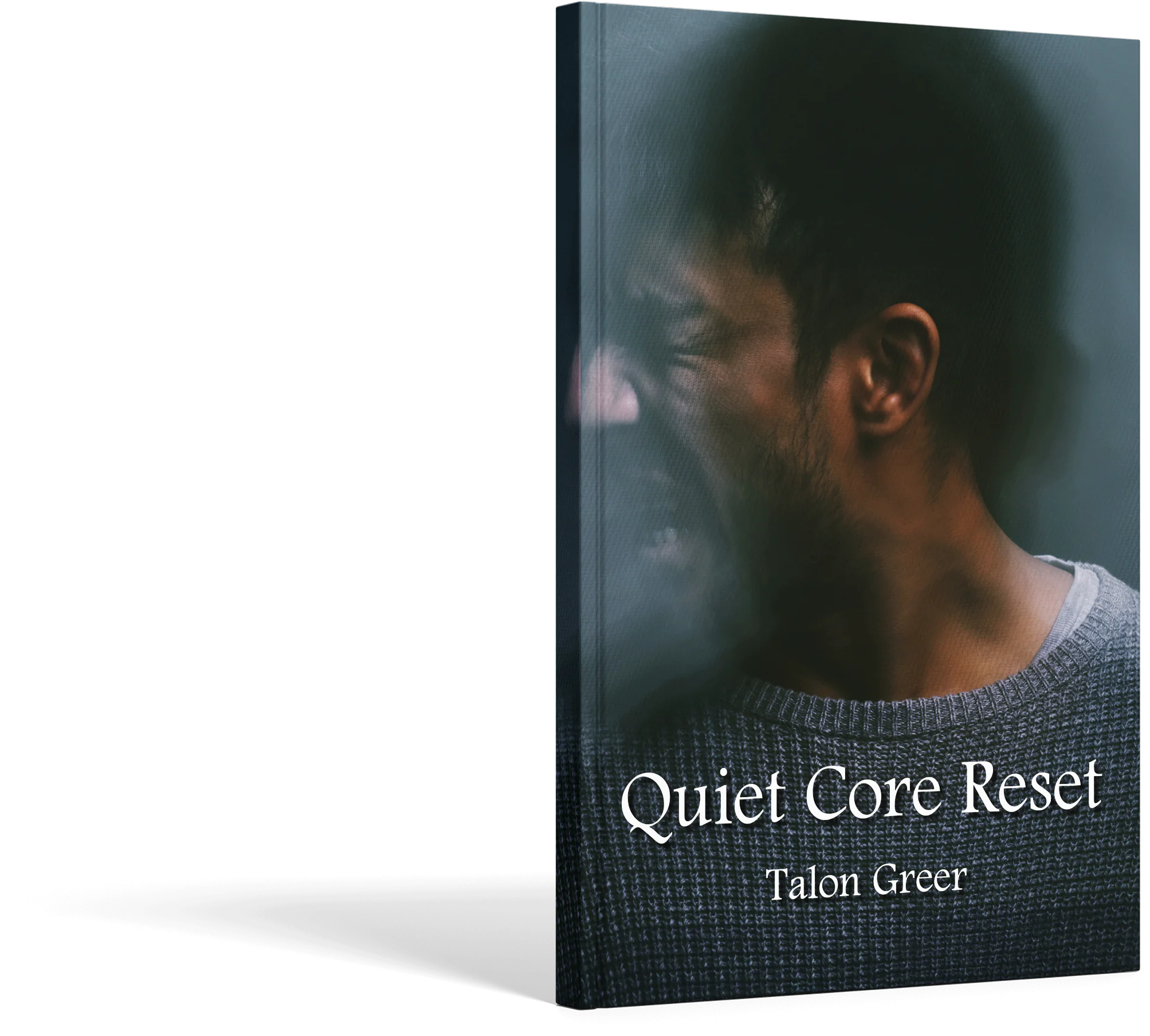 Quiet Core Reset - 3D hardcover book mockup