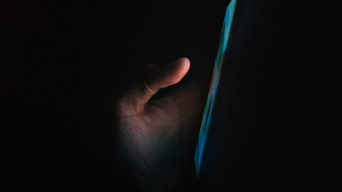 A hand curled around a smartphone glowing in a darkened room, its screen the only light - a Quiet Core Reset guide to The Hidden Cost of Constant Notifications.